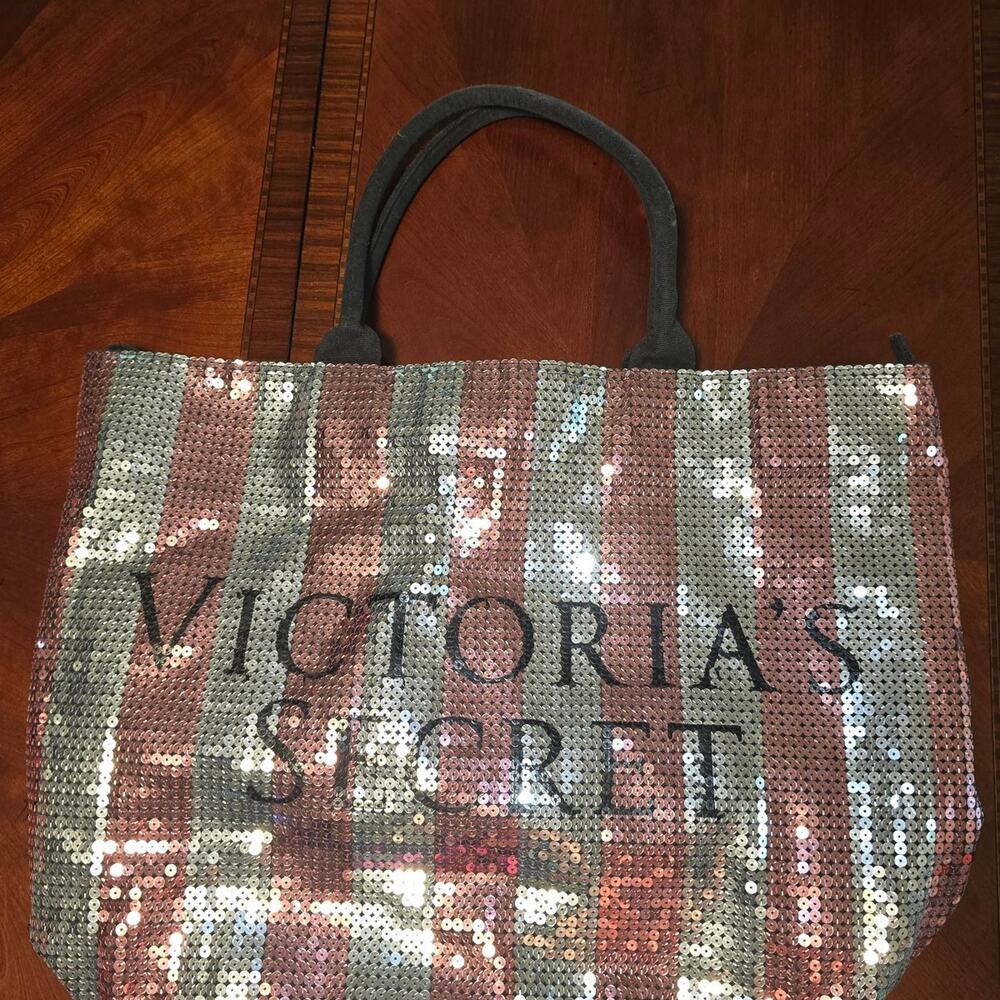 Victoria's Secret Sequin Tote Bag